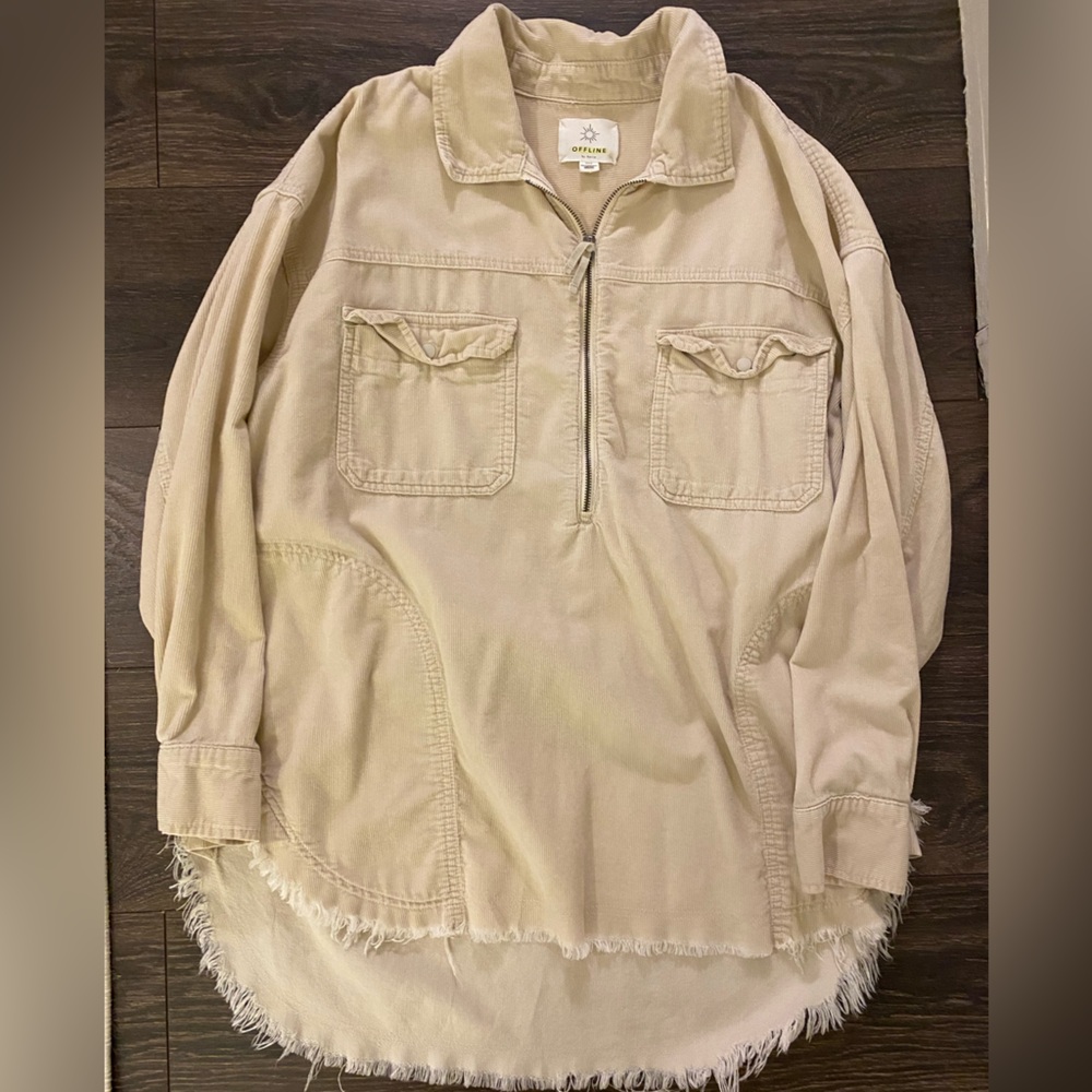 Offline by Aerie corduroy half zip